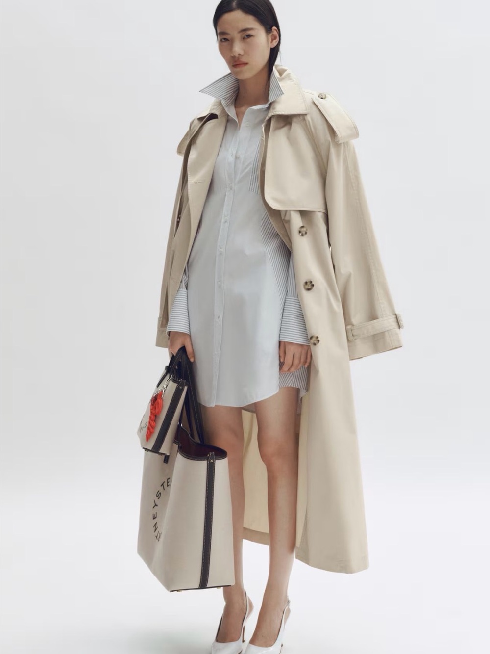 Stella McCartney H&M oversized Trench Coat